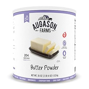 Augason Farms Butter Powder 2 lbs 4 oz No. 10 Can