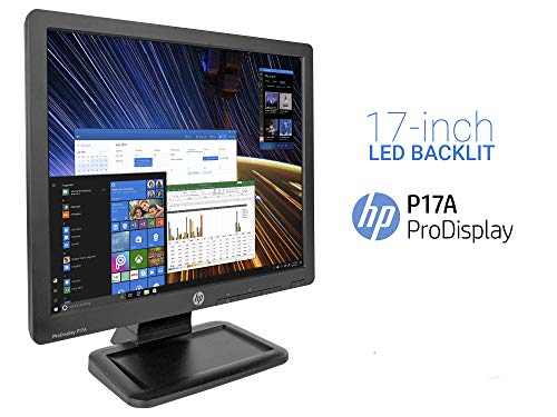 HP PRO Display P17A, 17" 1280X1024 TN LED - Super XGA 5:4, 1K:1-Contrast