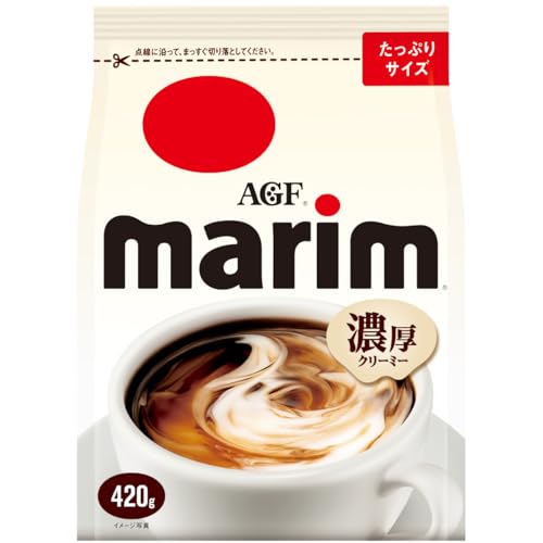AGF マリーム 袋 420g×2袋 【 コーヒーミルク 】【 コーヒークリーム 】【 詰め替え 】の商品画像（Amazon）