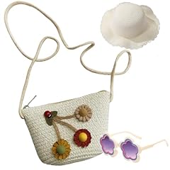 White Flowers and Ladybugs