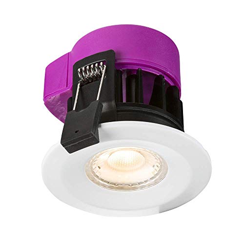 Knightsbridge IP65 6W Fire-rated LED Dimmable Downlight 3000k