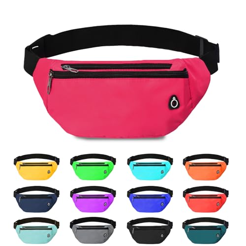 Image of Fanny Pack for Women Men,Crossbody Fanny Pack Water Resistant Sports Waist Bag Pack, Belt Bag for Travel Hiking Running