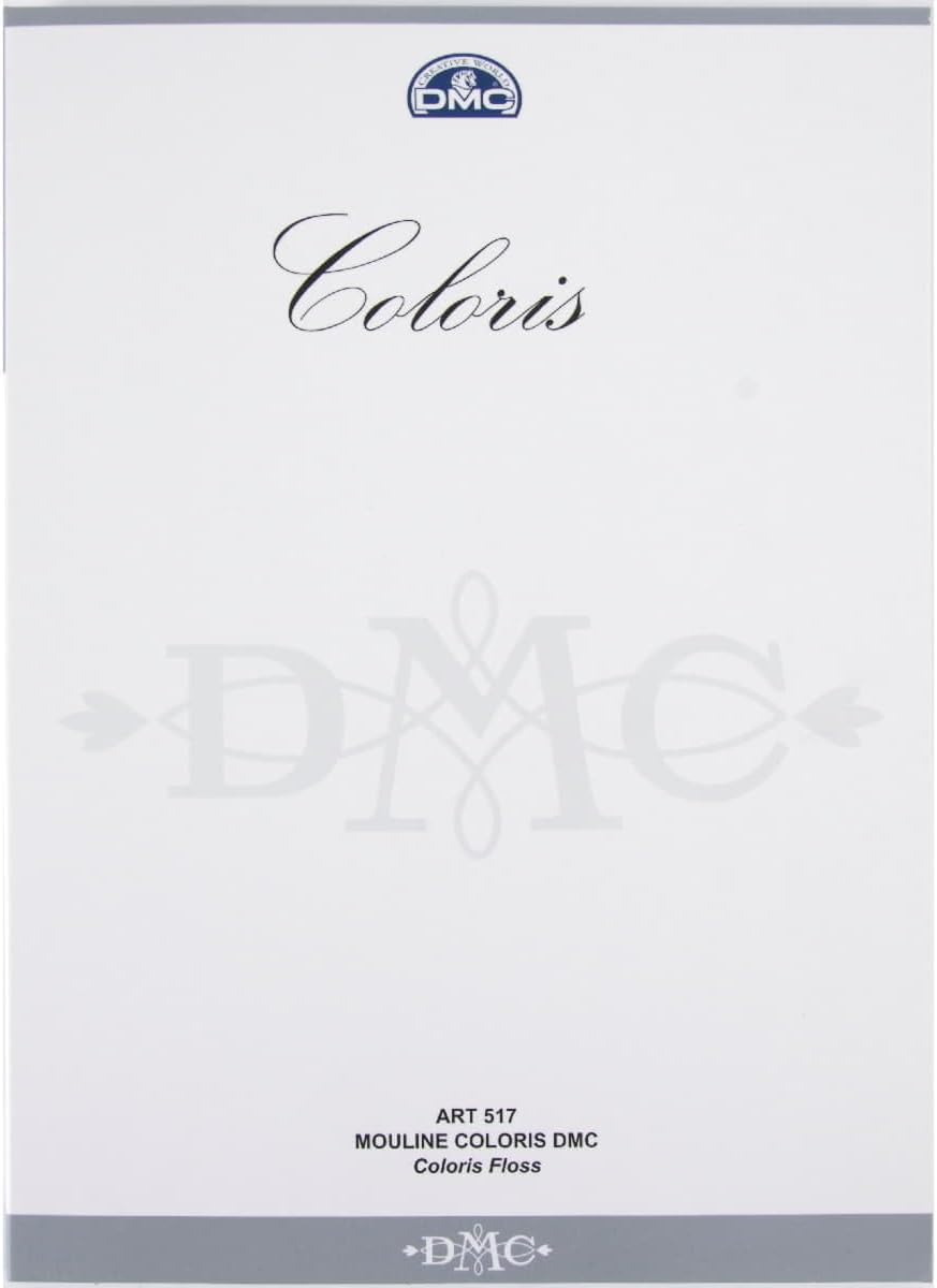 DMC Color sample card Coloris 517-1 st