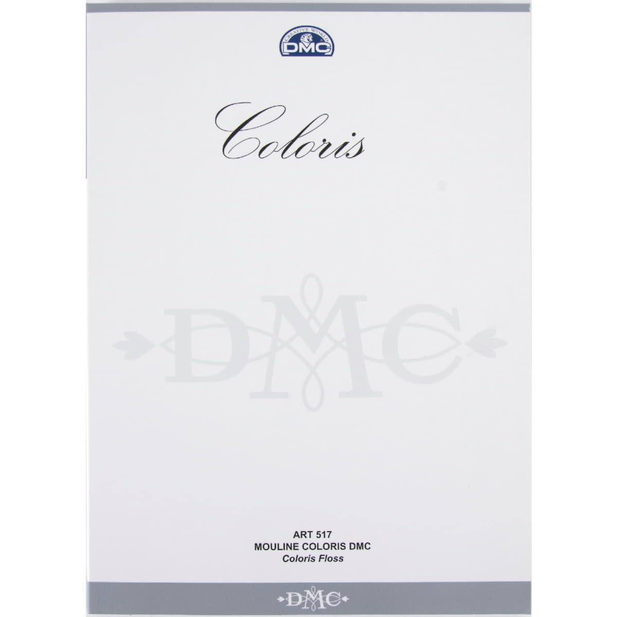 DMC - Nuancier Fil Gamme Coloris - Carte de Couleurs | avec échantillons de Fils - Accessoire Indispensable