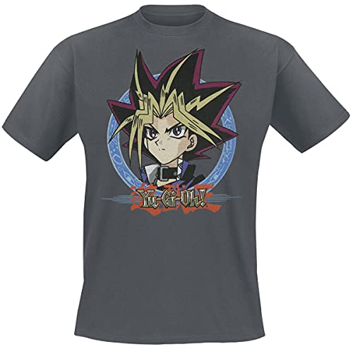 Preisvergleich Produktbild Yu-Gi-Oh! Yami Yugi Männer T-Shirt grau L