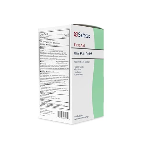 Oral Pain Relief, 0.75 Gram Packets (Box of 144) - Thumbnail 6
