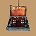 Battery-Operated Log Cabin LED Lighted Ornament