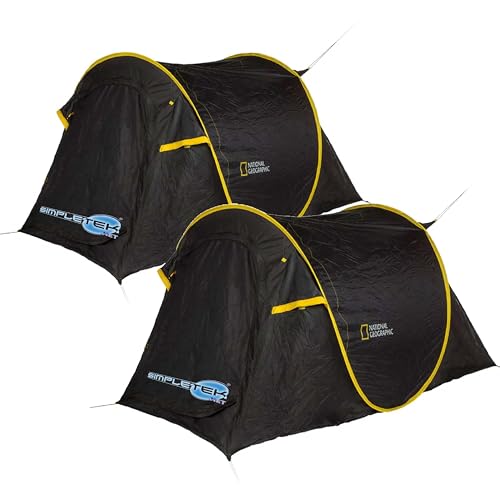 Tente de camping pour 2 personnes National Geographic pop-up pour les week-ends