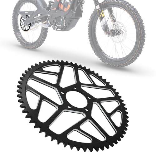 Image of 58T Sprocket CNC for Surron Sur Ron Light Bee X /S Talaria Sting MX3 /R MX4 Talaria XXX X3 E-Ride Pro SS /S Rawrr Mantis Electric Dirt Bike Black