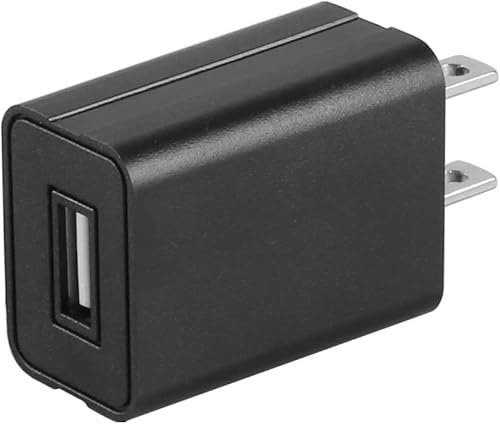 YOTFUEL Cargador de pared Cubo 5V1A Fuente de alimentación USB Bloque de carga Universal Enchufe de pared Ladrillo Portátil de viaje Cargador rápido