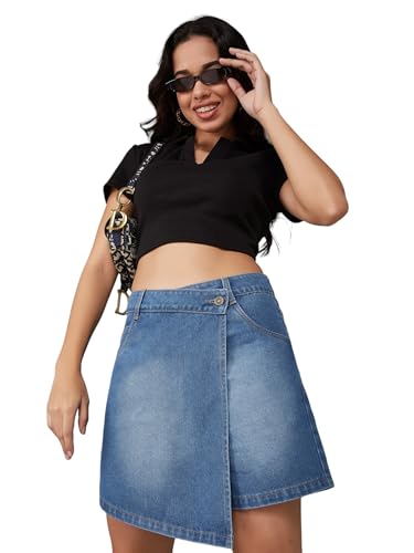 Image of Dolce Crudo Women's Regular High Rise Stretchable Denim Shorts