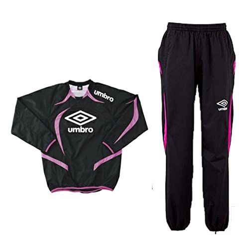 (アンブロ) UMBRO DTTRラインドピステスーツ ブラックXピンク O