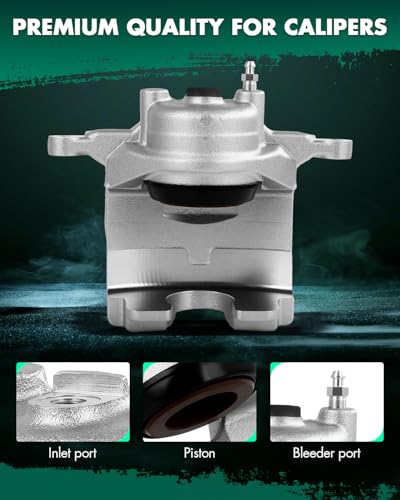 Image of SCITOO Front Right Brake Caliper Without Bracket 185328 Compatible For Buick For Encore 2013-2017,For Verano 2012-2017,For Chevrolet For Cruze 2014-2015,For Orlando 2012-2014,For Trax 2013-2017