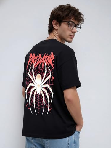 Image of Stylish Oversize T-Shirt for Men | Round Neck Printed Oversize T-Shirt