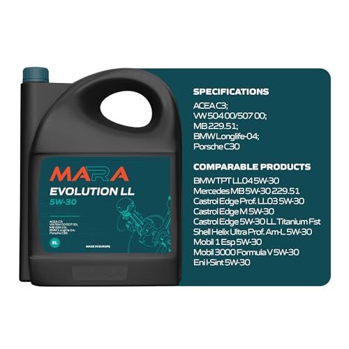 Olio sintetico Long Life per motori diesel e benzina EVOLUTION
