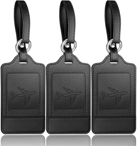 Teskyer 3 Pezzi Etichetta Valigia, Etichette per...