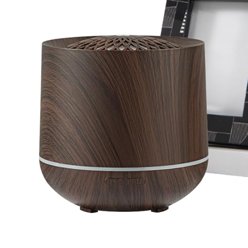 Renchey Difusor De Aire | Humidificador De Aromas - Lámpara con 7 Colores Degradados, Apagado Automático, Neutralizador de Olores, 300ml para Dormitorio, Oficina, Hogar y Espacios de