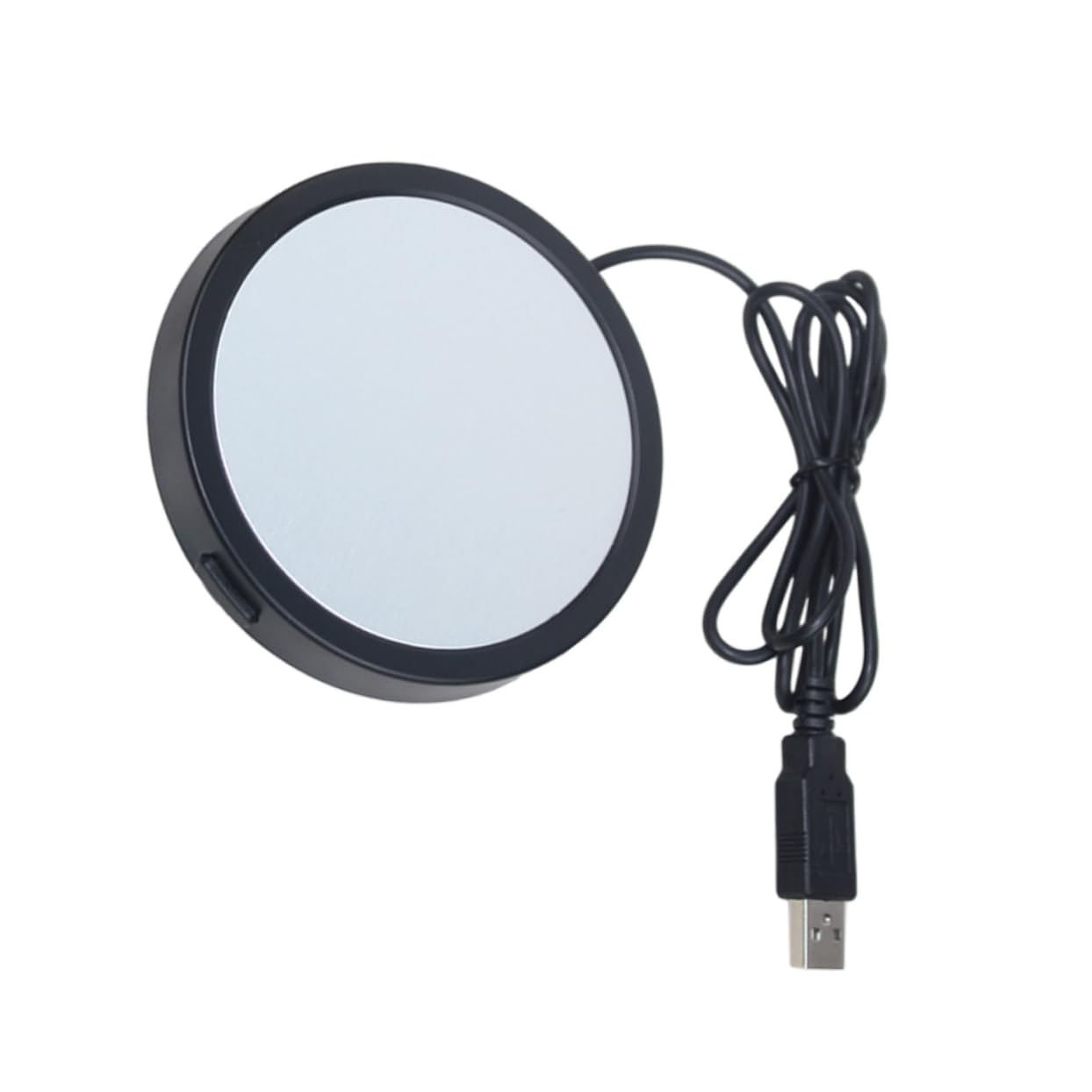 Alipis USB Electric Cup Warmer Coaster Portable Mug Warmer for Coffee Tea Milk Low Power Consumption with Slip Felt Pad for Office Home Use Compact Design