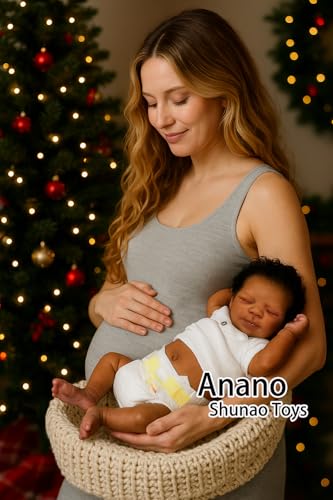 Muñeca Reborn Realista Negra 18 Pulgadas Cuerpo Completo miniatura 7