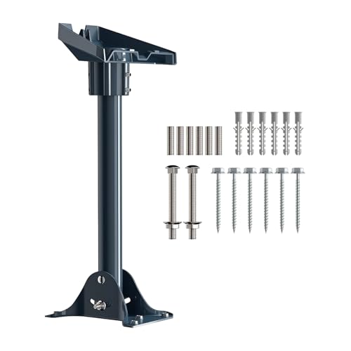 Piceioep Sturdy Aluminum Roof Mount Bracket for Enhanced Connection and Quick Setup Without Tools Versatile Telecommunication Stand
