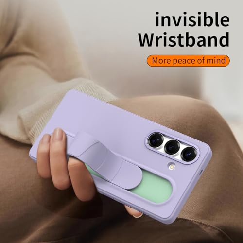 Image of for Samsung Galaxy S24 Plus 5G with Smart Button, Standing Grip Phone Case with Kickstand, for Samsung S24 Plus 5G Case Smart Button Cover | Hand Strap | Soft Touch | Stand Grip | Smart Butto