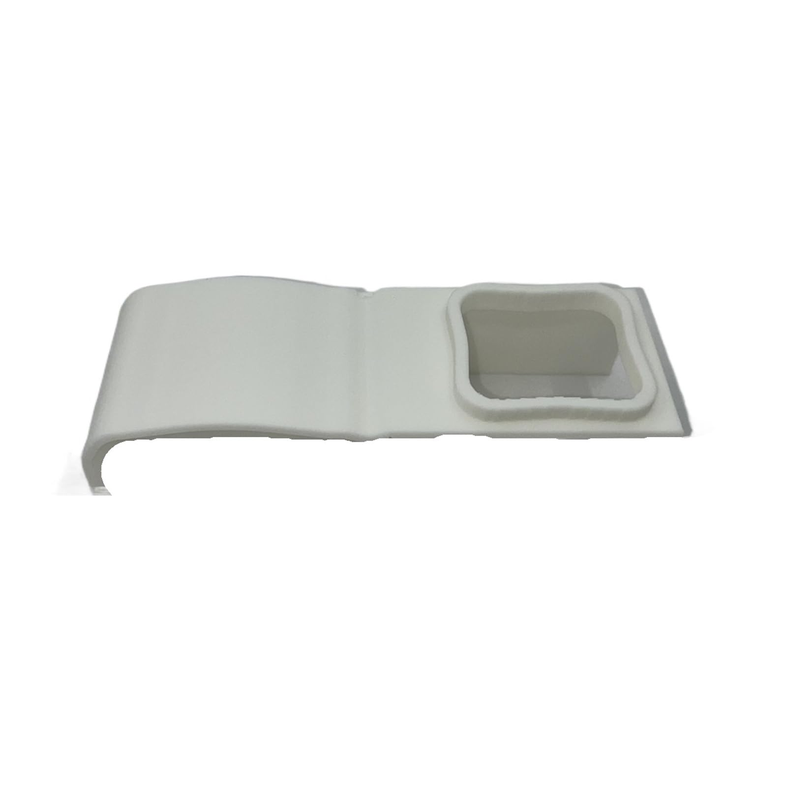 QuxetlRyz Aquarium Tunnel Decoration Axolotl Corner Cave With Natural Appearance | Aquarium | Aquatic Hideout | Tunnel(White)