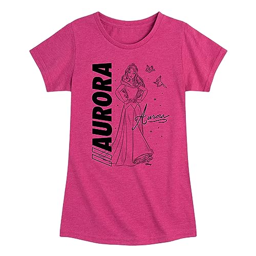 Disney - Princess - Autograph Aurora - Toddler & Youth Girls Short Sleeve Graphic T-Shirt