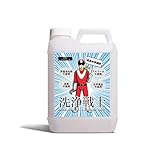 【大容量】 洗浄戦士 2L 強アルカリ電解水 pH13.2 (洗浄・除菌・消臭) 2度拭き不要 界面活性剤不使用 化学薬品不使用 エアコン洗浄 油汚れ落とし 詰替 リンサークリーナー