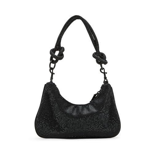 Steve Madden Chris Shoulder Bag with Swappable Straps Gift Set, Black3