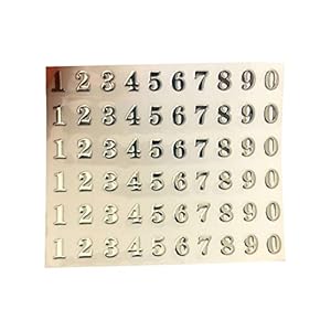 unknows 1 vel 4 mm 9 mm alfabet nummersticker brief decoratief doe-het-zelf album handboek dagboek plakboek…