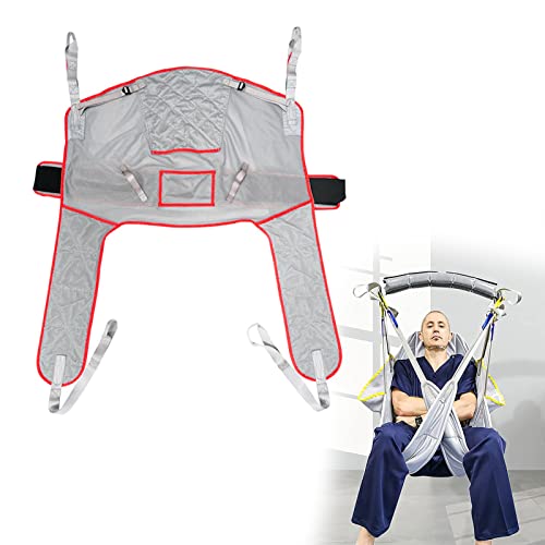 Imbracatura per Toilette Ascensore per Pazienti, Imbracatura per Ascensori per Pazienti per Tutto Il Corpo, Sollevatore per Pazienti per Vasca da Bagno Riutilizzabile Imbracatura per Gambe Divise per