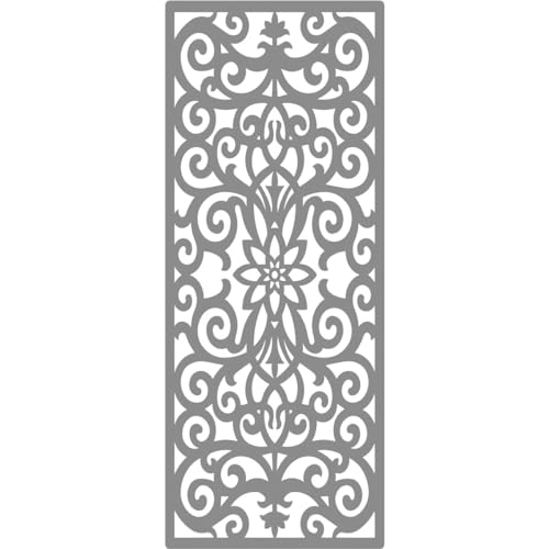 Image of 23 3 /8 inchW x 59 3 /8 inchH x 3 /8 inchT Buel Decorative Fretwork Wall Panels in Architectural Grade PVC