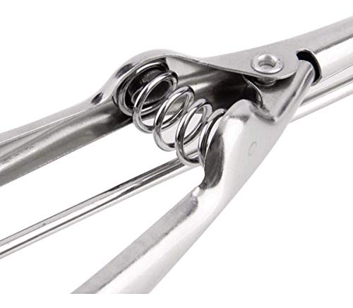 Kit 2 Colher Sorvete Ejetor Dosador Concha Brigadeiro Pegador Inox