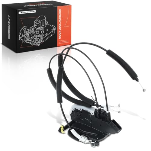 Image of A-Premium Front Right Passenger Side Door Lock Actuator | Compatible with Nissan Sentra 2007-2011 Sedan