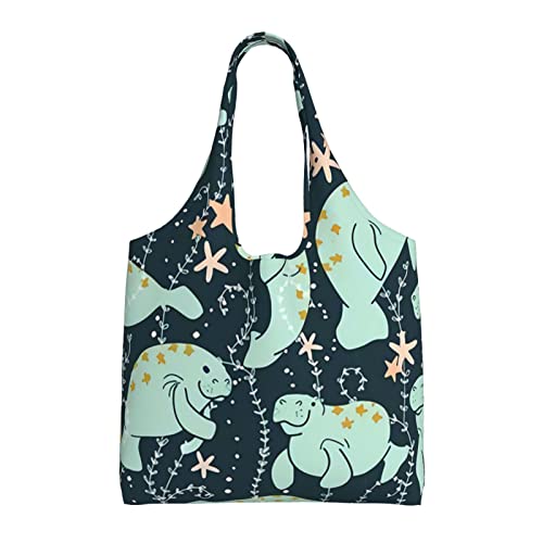 Sac à main portable Debou lamantin esthétique pour le shopping et gym