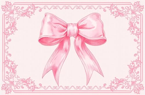Image of ARPADAMO Diamond Art Kits for Adults,5D Pink Bow Diamond Painting DIY Aesthetic Wall Diamond Art Diamond Painting Kits for Adult,Round Full Drill Diamonds, Diamond Art Kits for Home Decor-12x16inch
