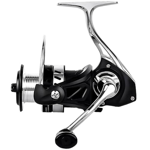 POSEIXUS スピニングリール 巻き心地の良いフルメタル釣りリール、投げ釣り 軽量化 滑らか、スピニングリール 1000 2000 3000 4000 5000 6000 7000 エギング シーバス 磯 堤防 エサ釣り ジギング キャスティング ドリ