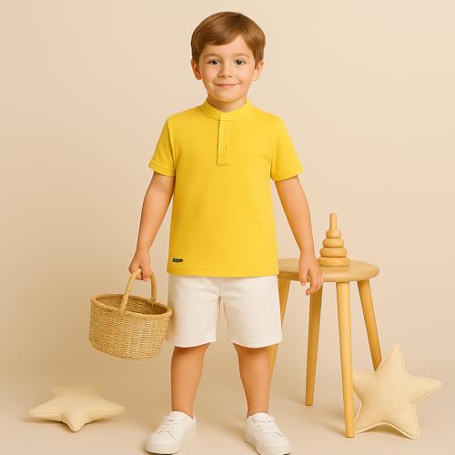 Image of Kidbea Boys Cotton T-Shirt for Kids | Printed & Solid Half Sleeve Tees | Soft & Breathable Summer Wear | Stylish Round Collar Tshirt for Kids