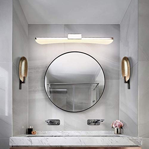 Aplique espejo baño LED de 57cm y 10w con tres tonos de luz retro 5