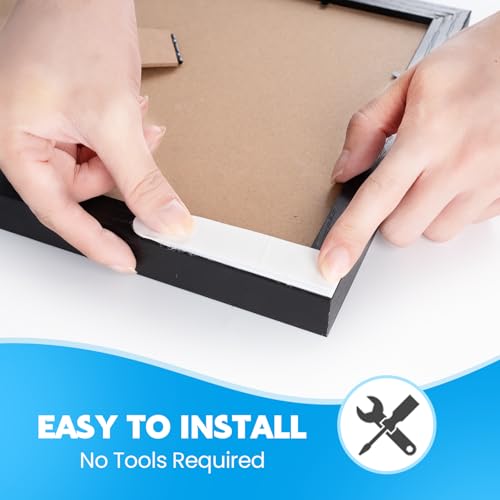 Miniatura 4 de Llpt Tiras Para Colgar Cuadros 12 Pares 24 Tiras Small 15 X 50 Mm Colgadores Sin Clavos Tiras Adhesivas De Pared Resistentes Y Resistentes A Los Daños Para Pósteres Sw15512 Blanco