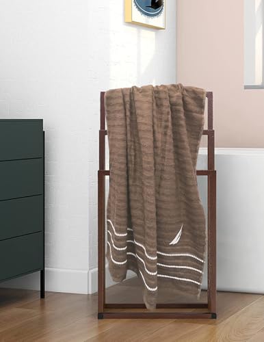Image of NAUTICA Bamboo Towel for Bath Larg Size | 1pc Bath Towel (Oasis) | 500GSM (40cm x 60cm) | Fade Resistant |Perfect for Everyday Use | Beige