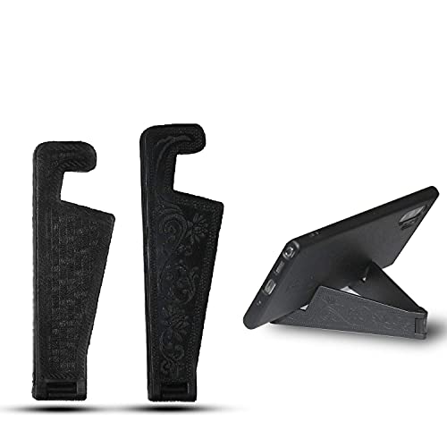 Image of FCS TPU | Pack of 2 Full Screen Protector | (Mobile Stand Black)