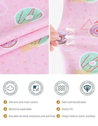 Image of Scrub Caps for Women with Buttons, Classic Surgical Caps