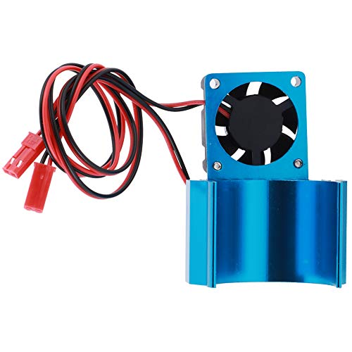 1/10 Scale RC Heat Sink Model 540/550 Brushed Motor 3650/3660 Brushless Motor Heatsinks Cooling Vehicles Spare Parts(Blue)