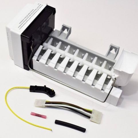 Refrigerator Icemaker Compatible with Maytag MFI2665XEB5, MFI2670XEB9, MFI2269VEA10, MFI2269FRH00, MFI2570FEZ00 Models