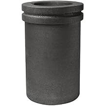 4 Kg Budget Graphite Crucible w/Groove for Precious Metal Casting Gold Refining