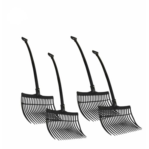 Kit 4 Garfos Nylon Forcado Limpa Baias Haras sim