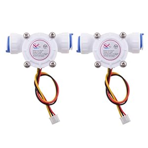 harayaa 2X G3/8″ waterstroomsensor doorstroommeter Hall