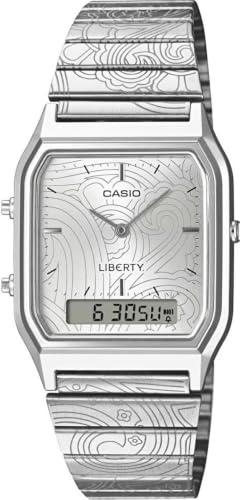 Casio AQ-230ELT-7ADR Kol Saati, Retro, Analog / Digital, Gri,…