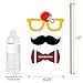 Big Dot of Happiness Super Football Bowl - Party Photo Booth Props Kit - 20 Count
